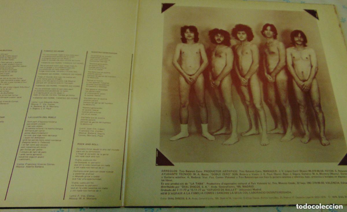 Discos de vinilo: DOBLE ZERO - ABRE TU MENTE - LP NEVADA 1978 - Foto 3