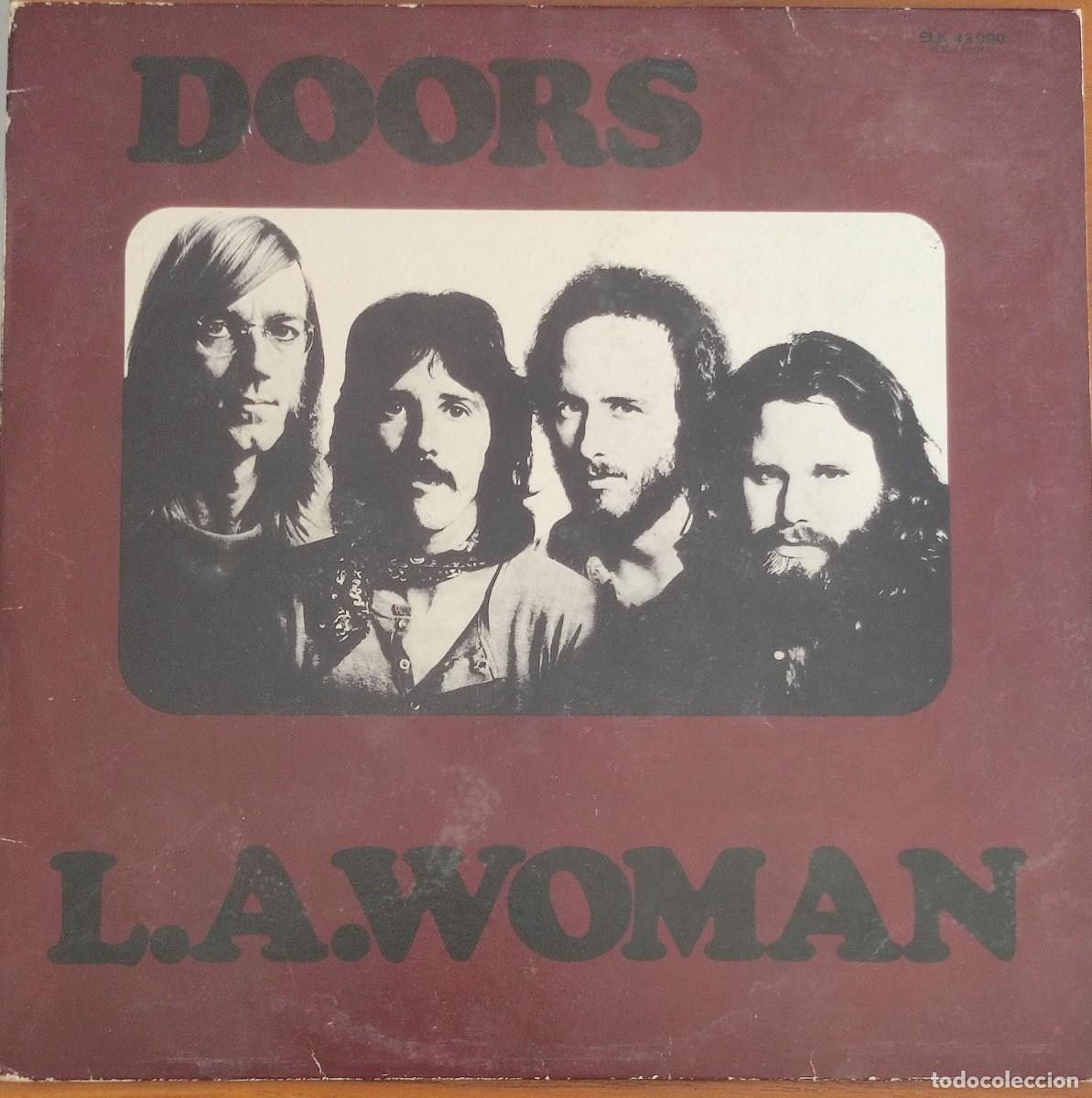 Discos de vinilo: The Doors - L A Woman - Riders On The Storm - Love Her Madly - LP Vinilo (1971, Elektra ELK 42090) E