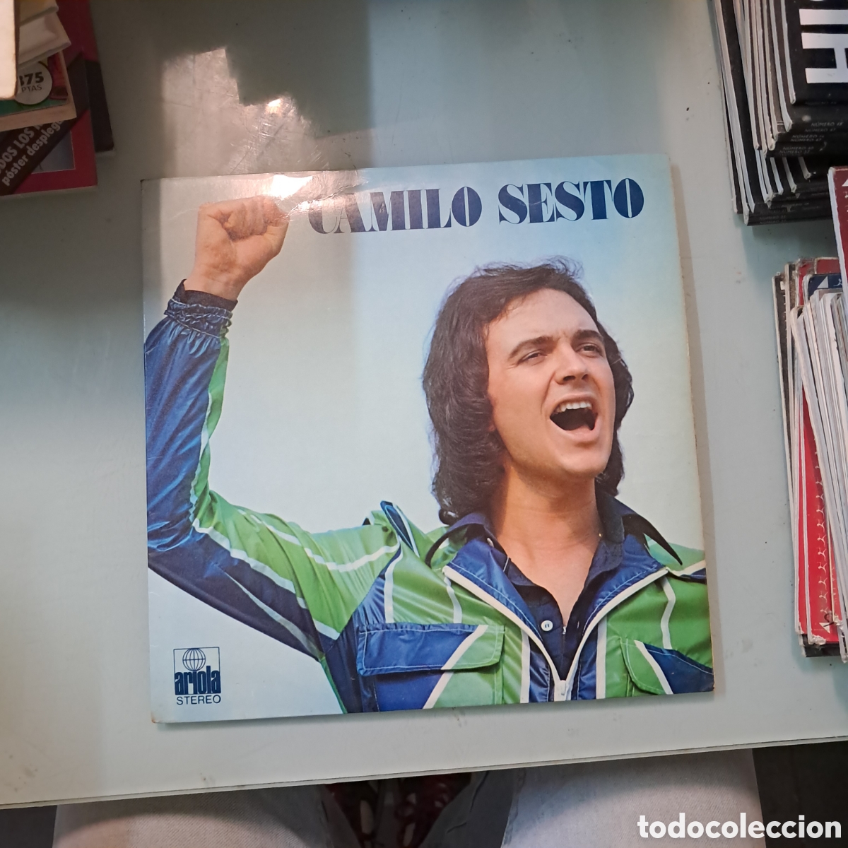 Discos de vinilo: Camilo Sesto, p&oacute;ster, disco vinilo, LP