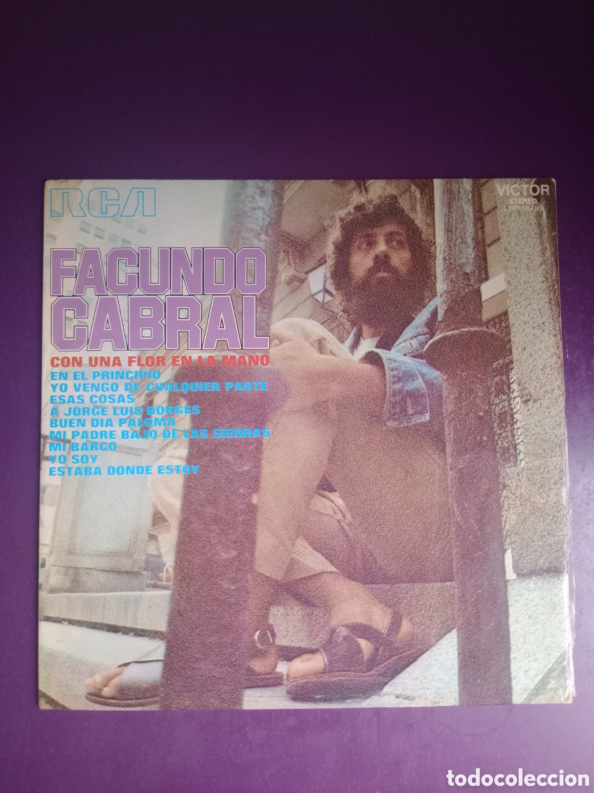 Discos de vinilo: Facundo Cabral - LP RCA 1972 - FOLK PROTESTA ARGENTINA