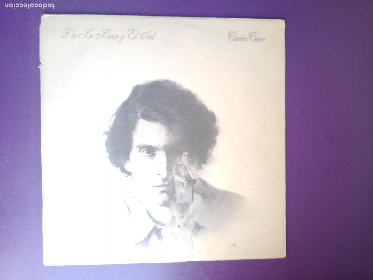 Discos de vinilo: Carlos Cano &ndash; De La Luna Y El Sol - LP FONOMUSIC 1980 - NUEVA COPLA 70'S, MUY POCO USO