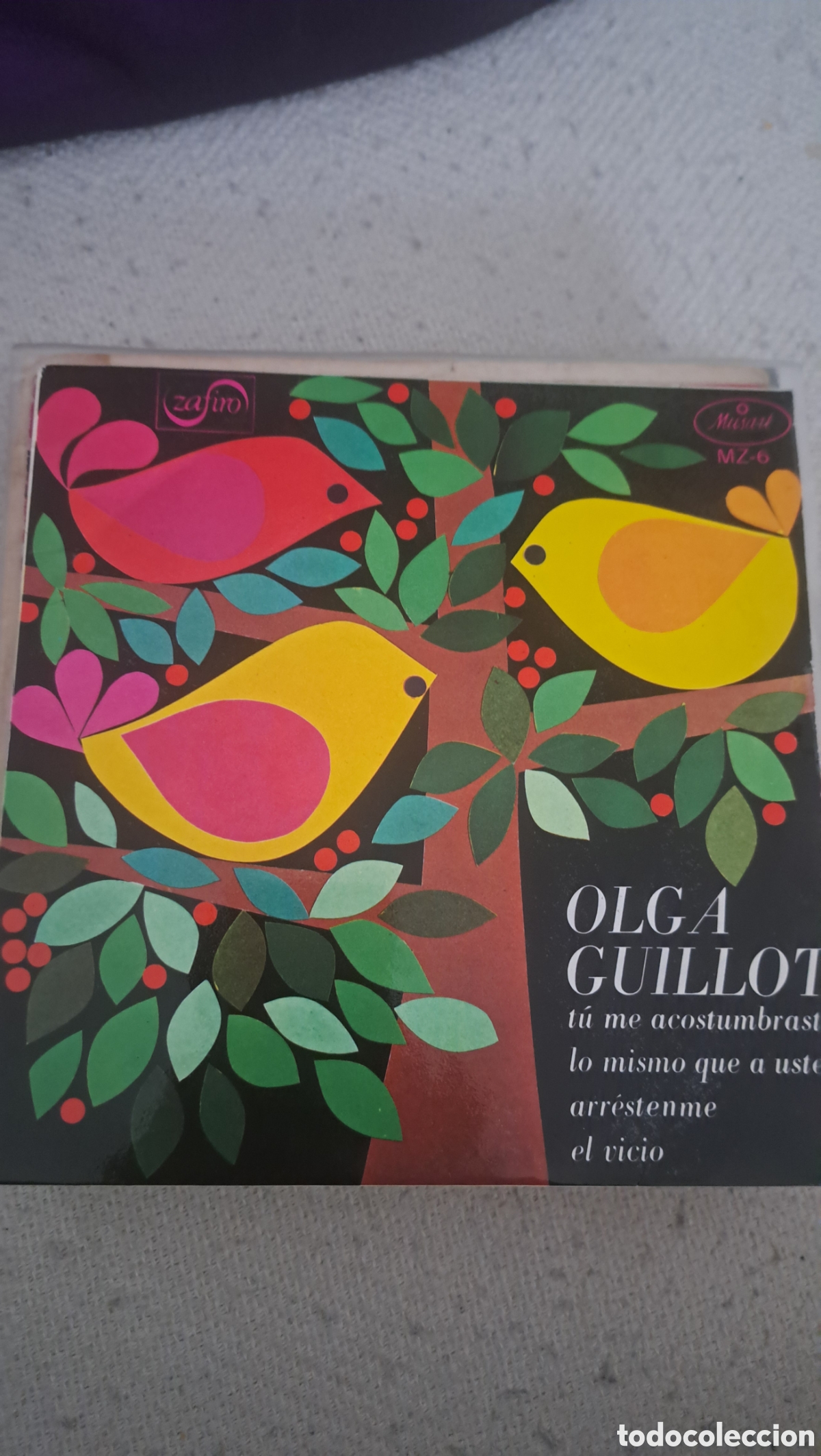 Discos de vinilo: Olga Guillot tu me acostumbrastes