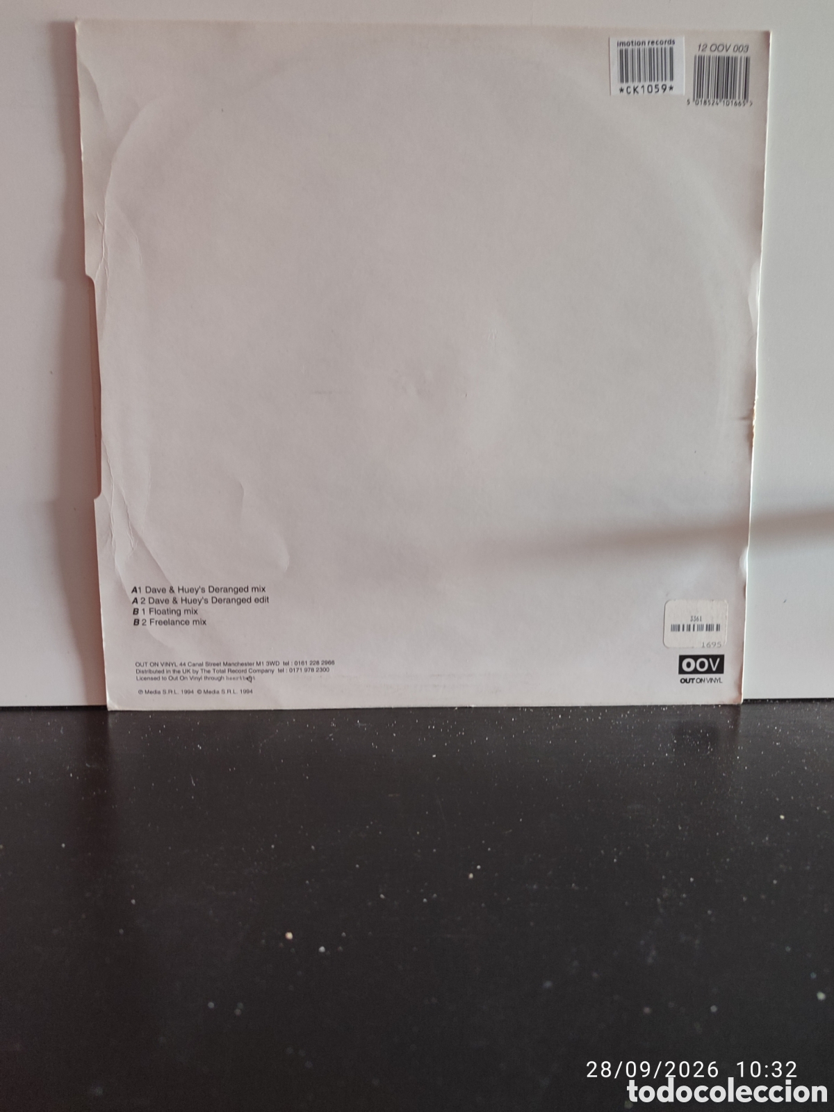 Discos de vinilo: Hot Drum &ndash; Anymore VINILO - Foto 2
