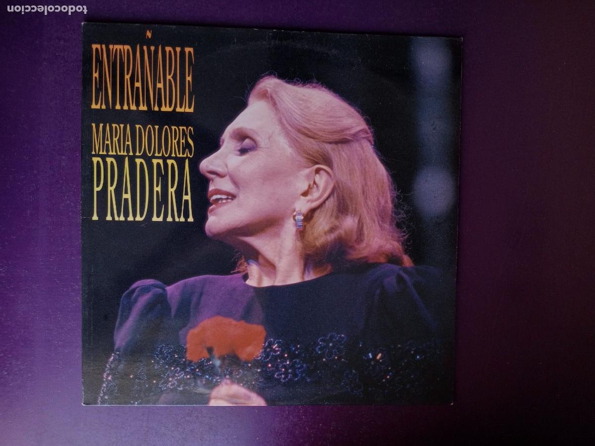 Discos de vinilo: MARIA DOLORES PRADERA - ENTRA&Ntilde;ABLE - LP ZAFIRO SIN USO - MELODICA - BOLERO RANCHERA