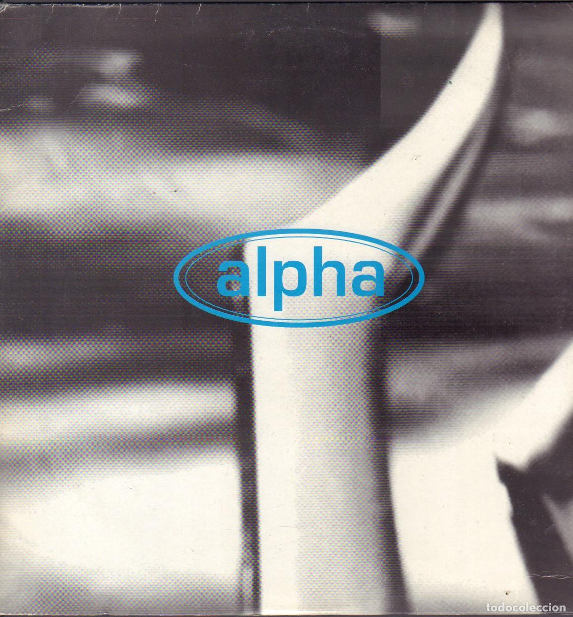 Discos de vinilo: ALPHA - ALPHA WORLD (ORIGINAL MIX), ALPHA WORLD (CLUB MIX) / MAXISINGLE MODERMUSIC 1996 RF-26911