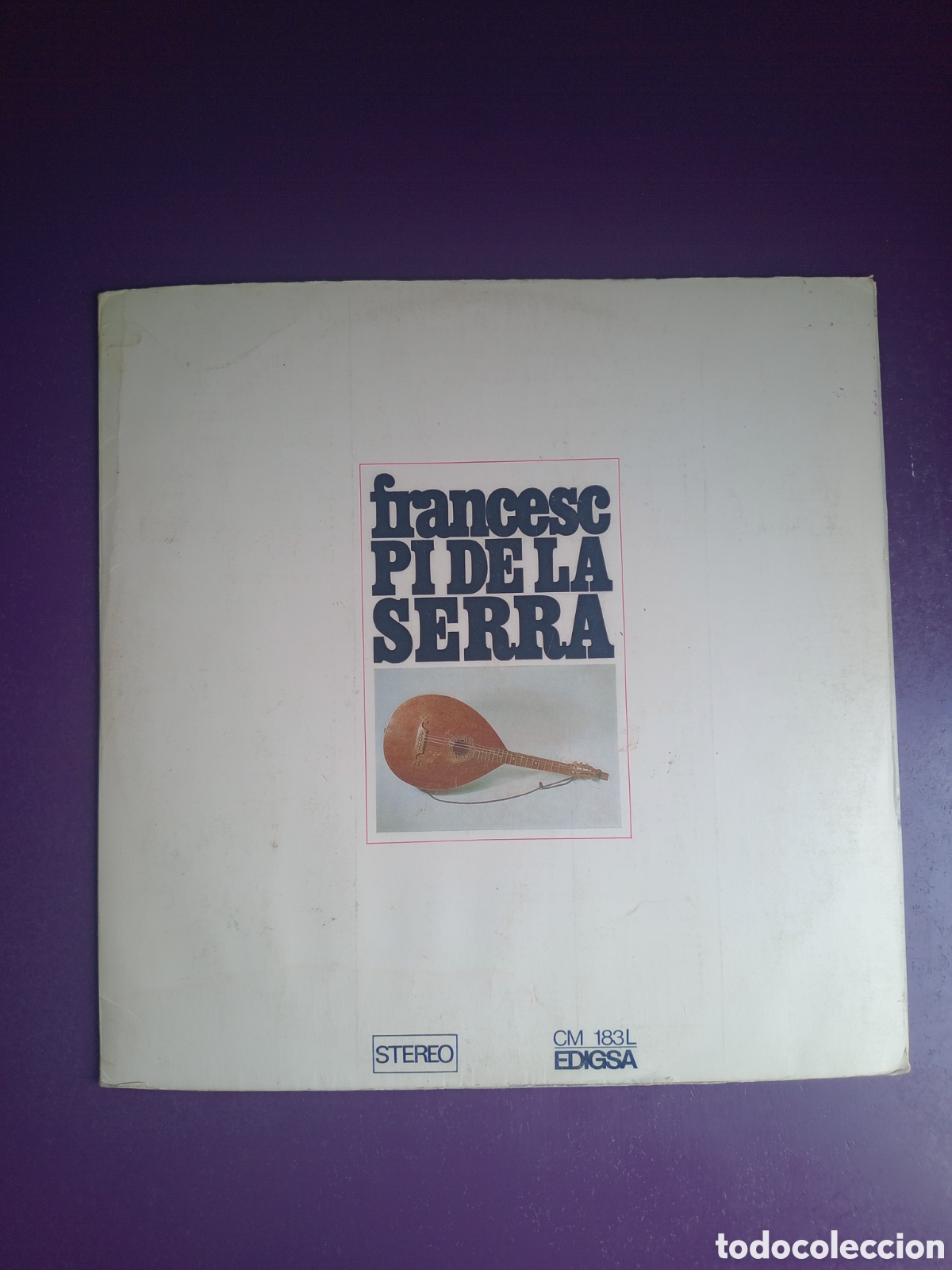 Discos de vinilo: Francesc Pi De La Serra - LP EDIGSA 1967 - FOLK PROTESTA CATALU&Ntilde;A 60'S 70'S