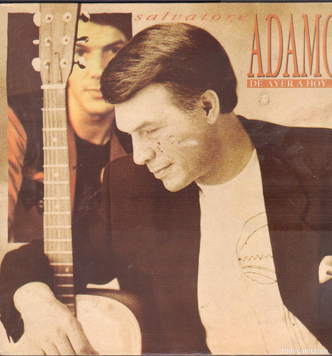 Discos de vinilo: SALVADOR ADAMO - DE AYER A HOY.../ TE DAR&Eacute;, EXTRANJERO, AHORA O NUNCA../ DOBLE LP HISPAVOX RF-26915