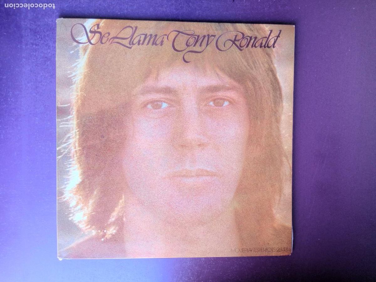 Discos de vinilo: Se Llama Tony Ronald - LP MOVIEPLAY 1972 - POP ROCK 70'S, MUY POCO USO