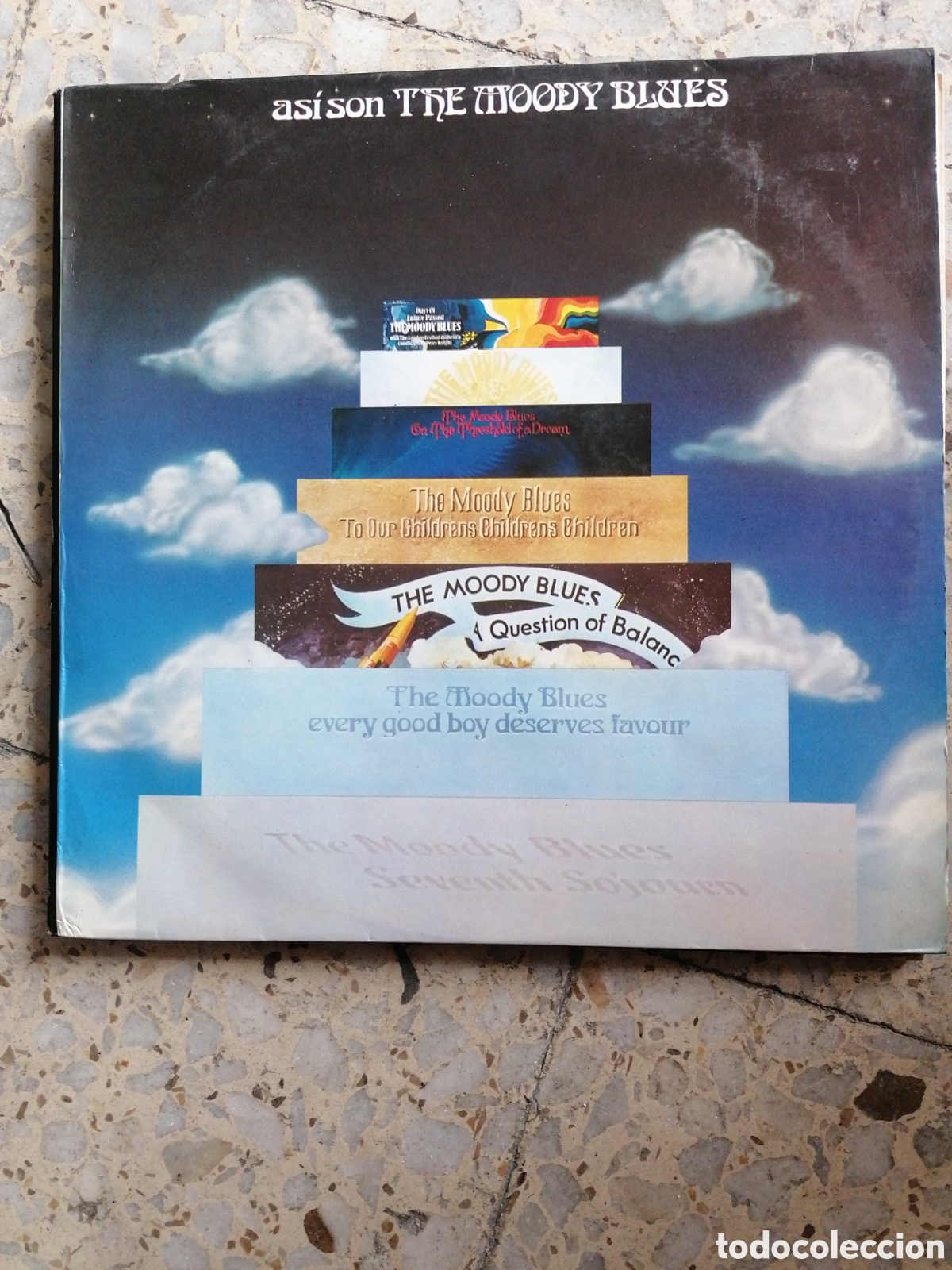 Vinyl-Schallplatten: 2 LP THE MOODY BLUES ASI SON 1981 ESPA&Ntilde;A EX