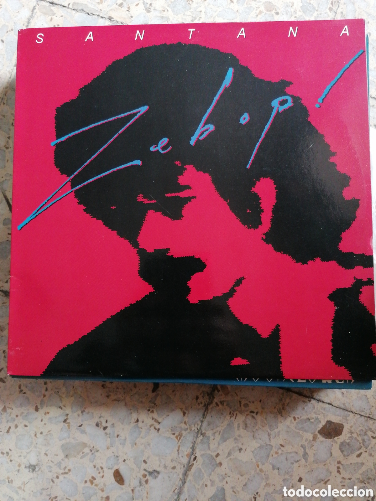 Vinyl records: LP SANTANA ZEBOP 1981 ESPA&Ntilde;A INSERT EX
