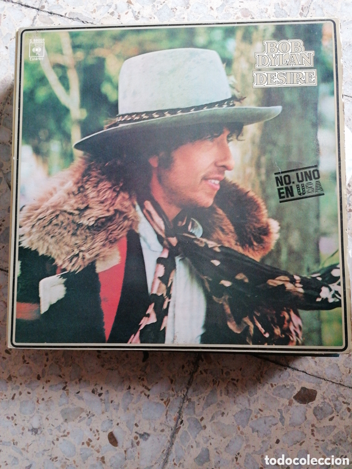 Vinyl records: LP BOB DYLAN DESIRE 1976 ESPA&Ntilde;A INSERT