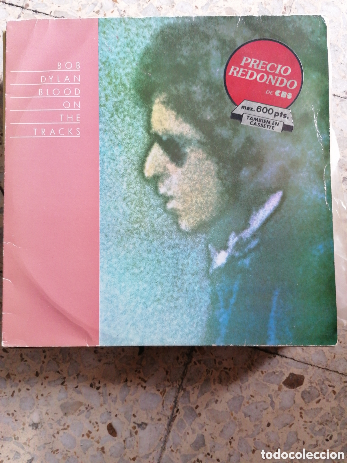 Vinyl records: LP BOB DYLAN BLOOD ON THE TRACKS 1983 ESPA&Ntilde;A