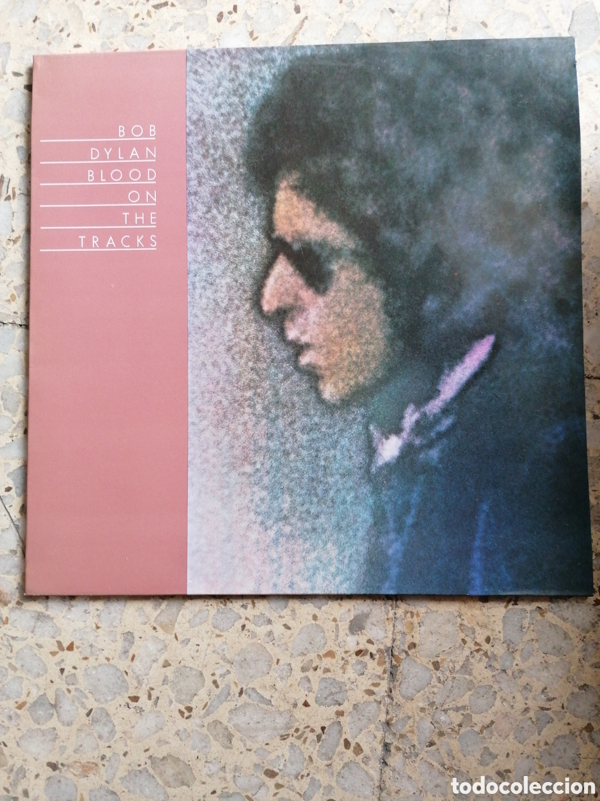 Vinyl records: LP BOB DYLAN BLOOD ON THE TRACKS 1983 ESPA&Ntilde;A PROMO EX