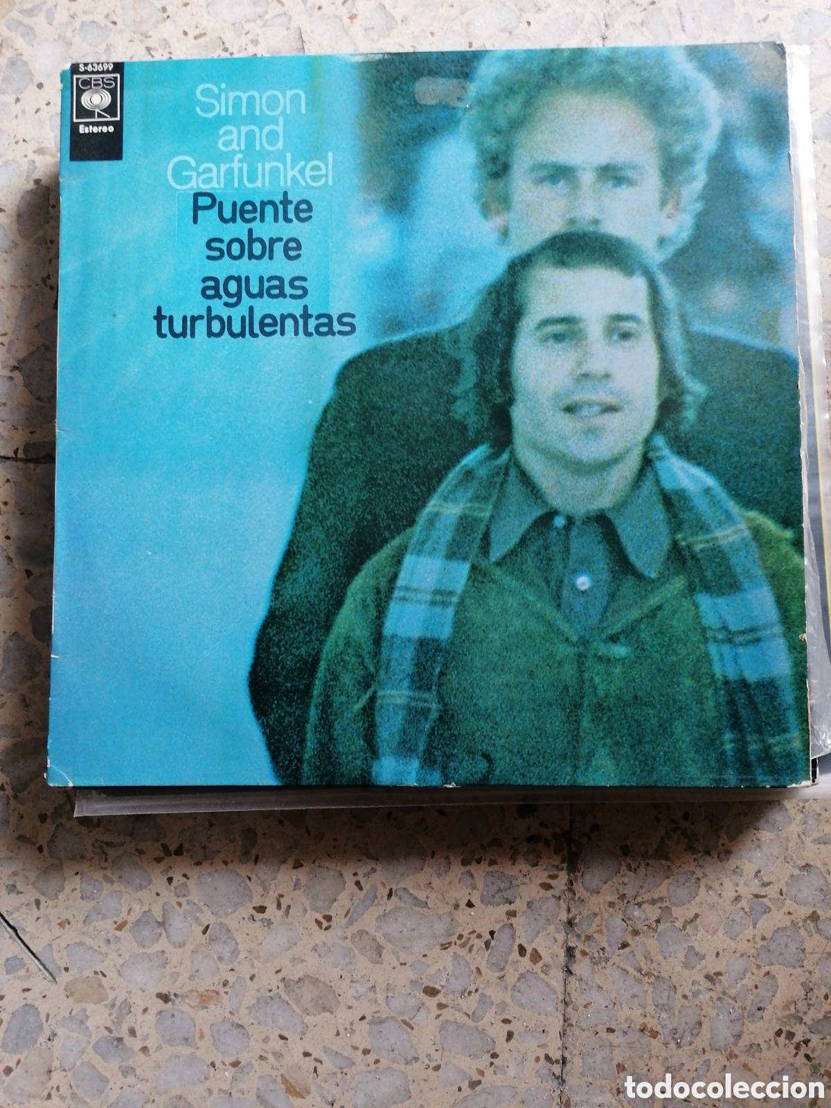 Disques de vinyle: LP SIMON GARFUNKEL PUENTE SOBRE AGUAS TURBULENTAS 1970 ESPA&Ntilde;A EX
