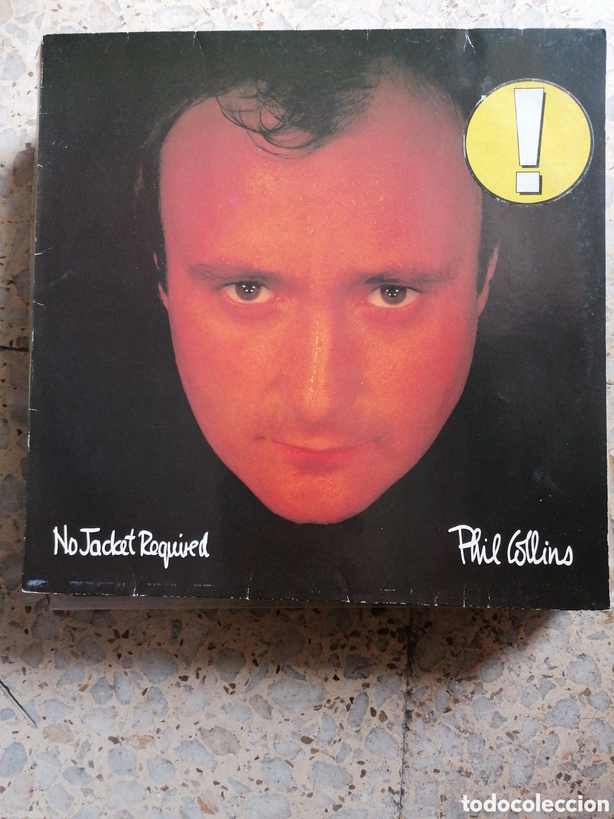 Discos de vinilo: LP PHIL COLLINS NO JACKET REQUIRED 1985 ALEMANIA INSERT EX