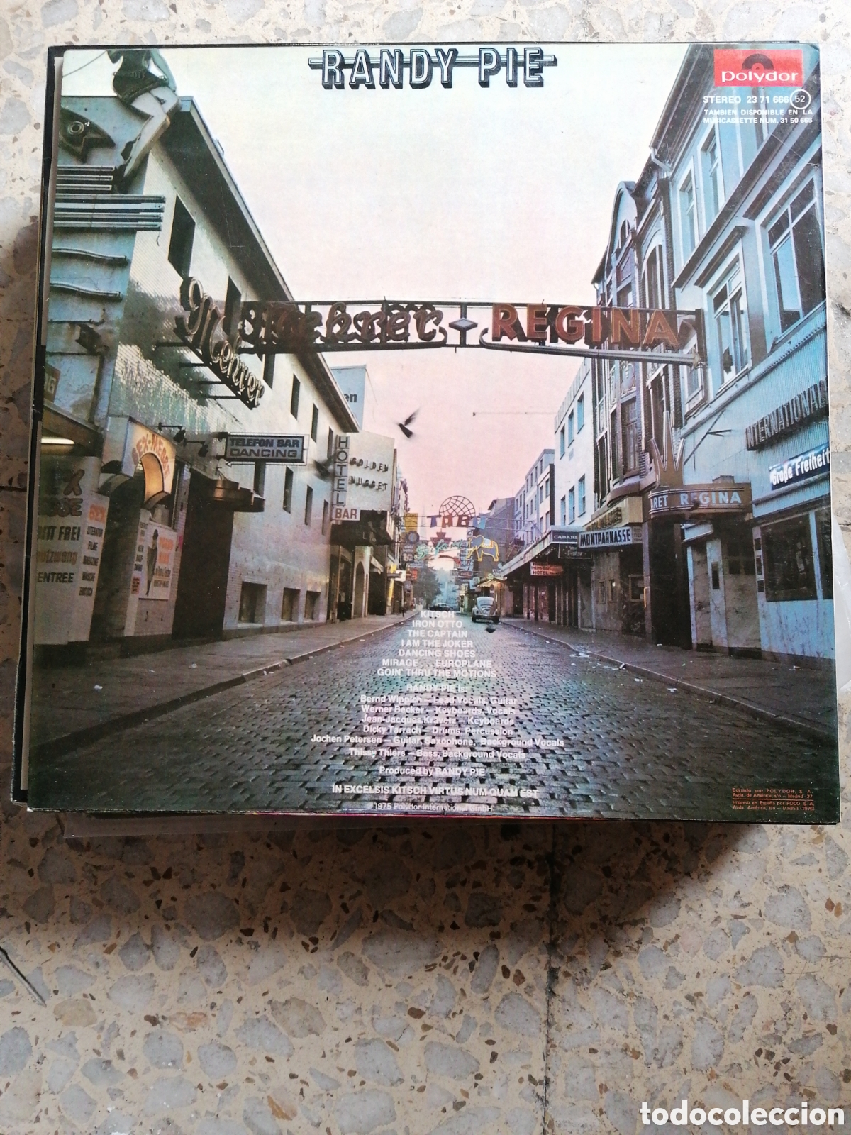 Discos de vinilo: LP RANDY PIE KITSCH 1976 ESPA&Ntilde;A EX - Foto 2