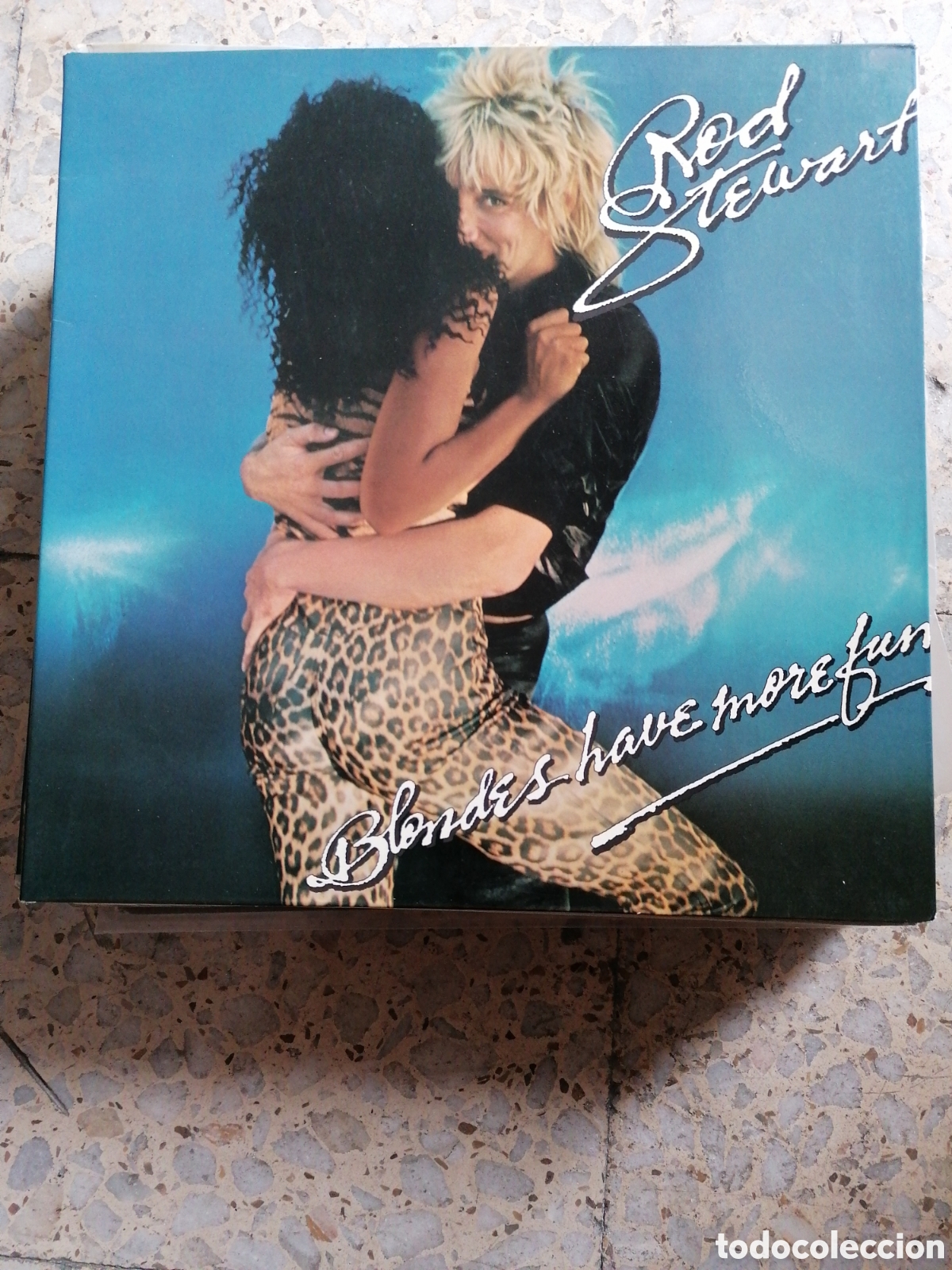 Discos de vinilo: LP ROD STEWART BLONDES HAVE MORE FUN 1978 ESPA&Ntilde;A PORTADA DOBLE