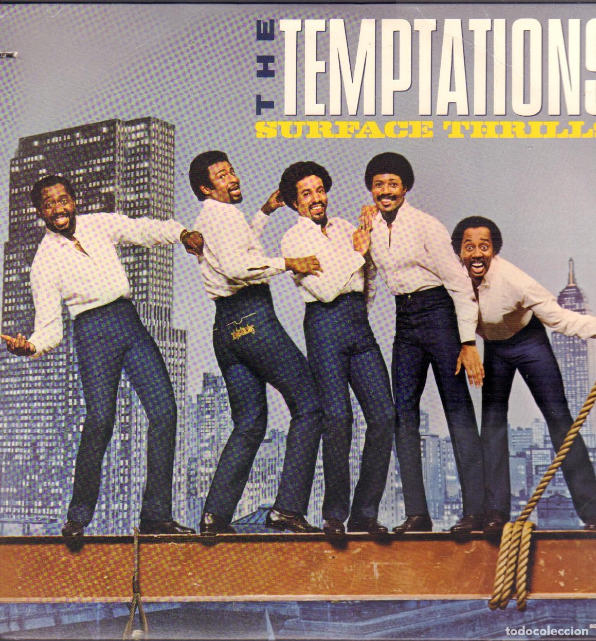 Discos de vinilo: THE TEMPLATIONS - SURFACE THRILLS / ONE MAN WOMAN, THE SEEKER..../ LP MOTOWN 1983 RF-26926