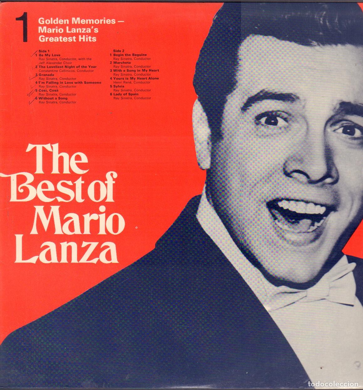 Discos de vinilo: THE BEST OF &rdquo;MARIO LANZA&rdquo; - BE MY LOVE, GRANADA, BEGIN DE BEGUINE.../ LP READERS... RF-26929