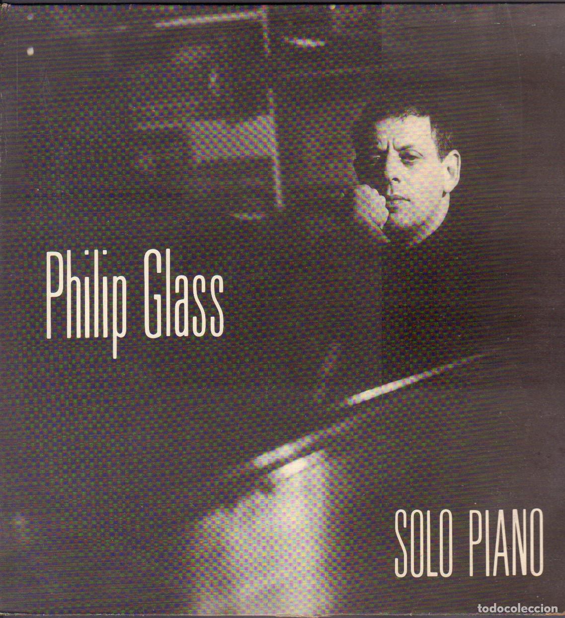 Discos de vinilo: PHILIP GLASS - SOLO PIANO / METAMORFOSIS, MAD RUSH WICHITA SUTRA VORTEX / LP CBS 1989 RF-26932