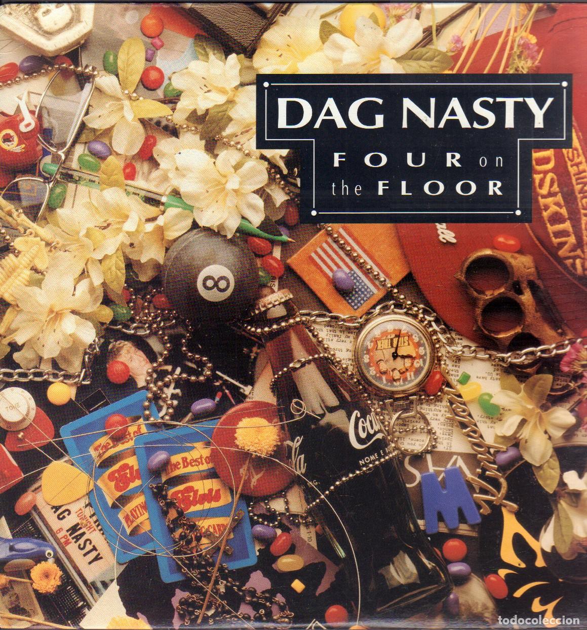 Discos de vinilo: DAG NASTY - FOUR ON THE FLOOR / WE WENT WRONG, DOWN TIME, MANGO.../ LP EPITAPH 1992 RF-26934