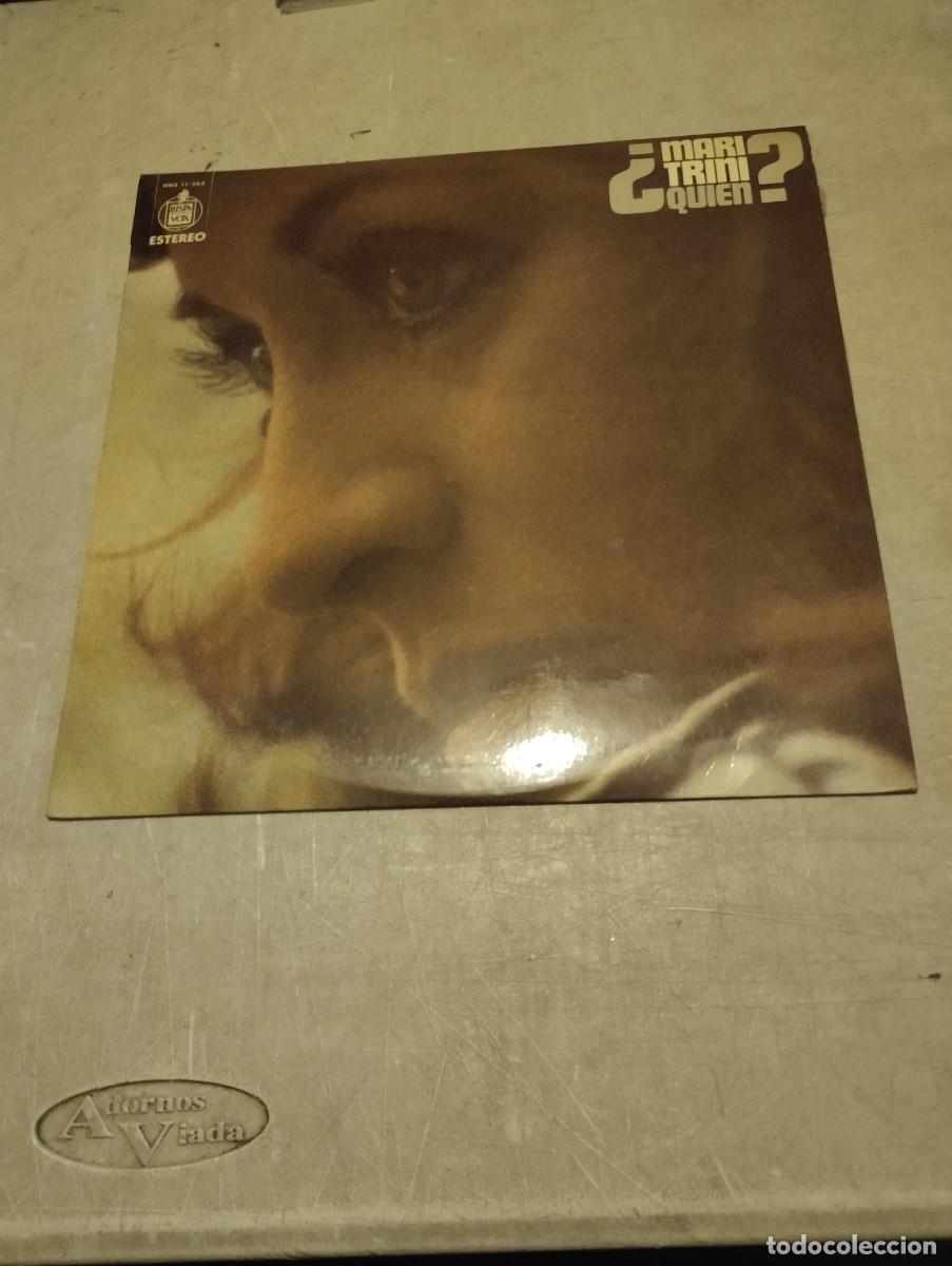 Discos de vinilo: MARI TRINI LP QUIEN INSERT LETRAS - Foto 1