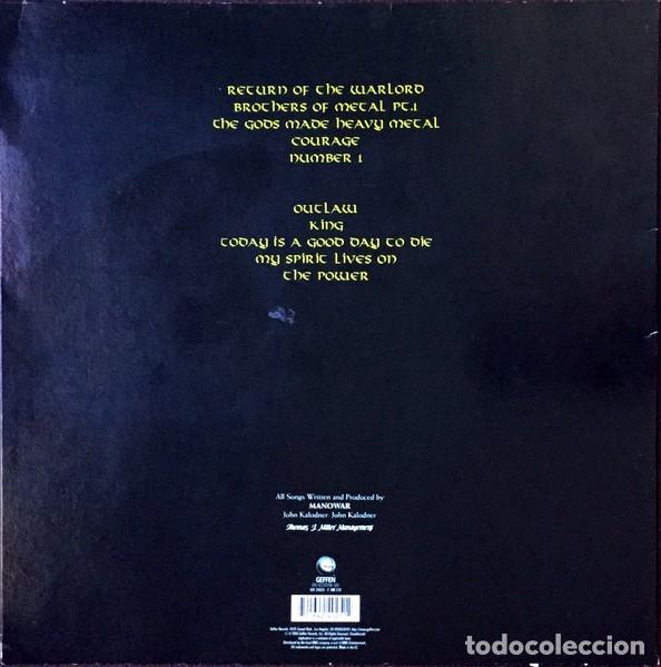 Discos de vinilo: Manowar &ndash; Louder Than Hell lp - Foto 2