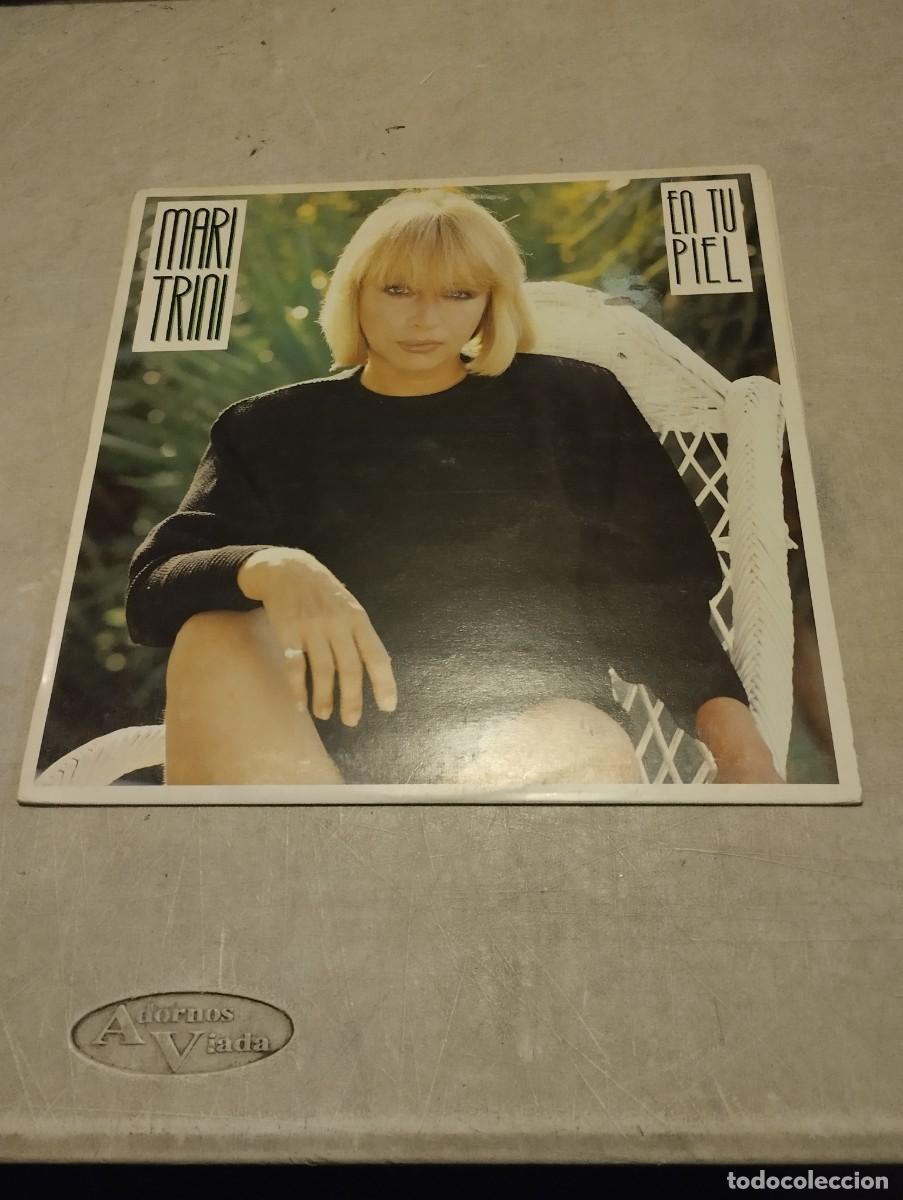 Discos de vinilo: MARI TRINI LP EN TU PIEL INSERT LETRAS