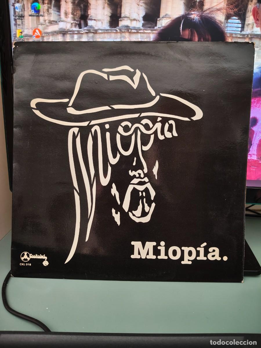 Discos de vinilo: Miopia. Sello cascabel