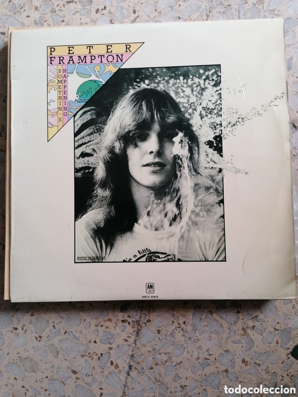 Dischi in vinile: LP PETER FRAMPTON SOMETHIN&acute;S HAPENING 1977 ESPA&Ntilde;A