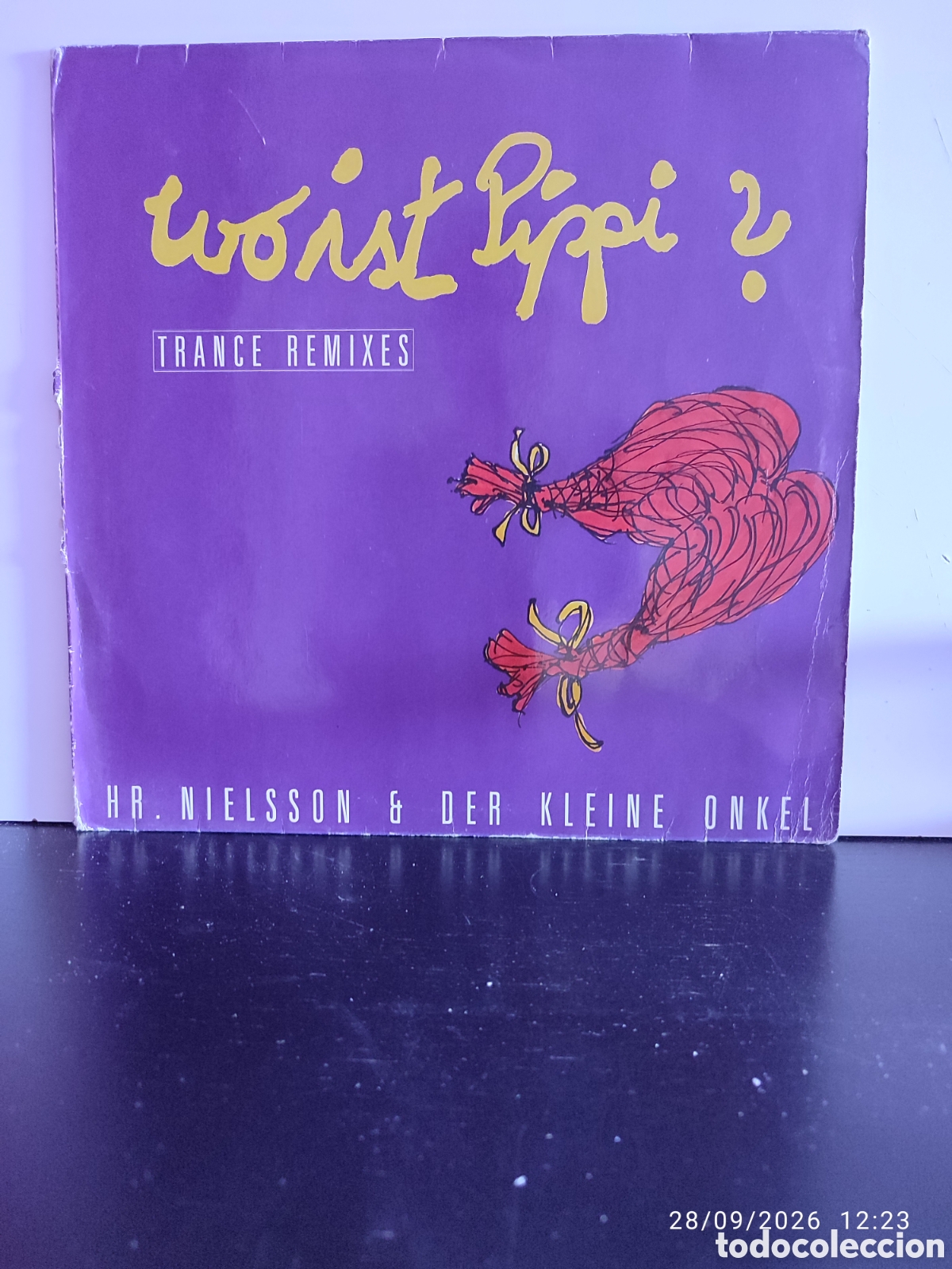 Discos de vinilo: Hr. Nielsson & Der Kleine Onkel &ndash; Wo Ist Pippi? (Trance Remixes) - Foto 1