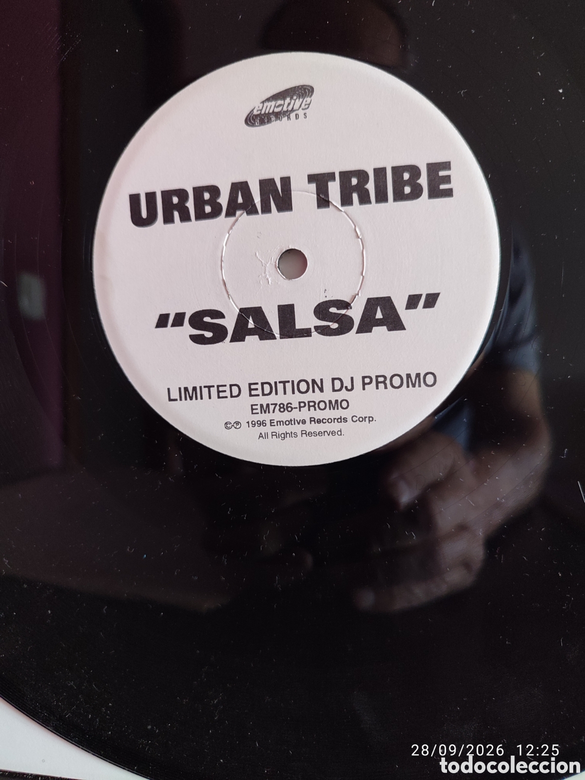 Discos de vinilo: Urban Tribe / M1 &ndash; Salsa / Feel The Drums - The Original 1991 Classic Mixes - Foto 2