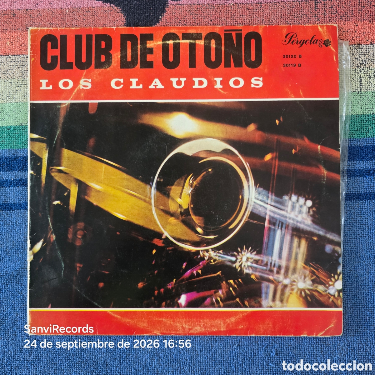 Discos de vinilo: [LP] LOS CLAUDIOS: CLUB DE OTO&Ntilde;O (P&Eacute;RGOLA) (1966)
