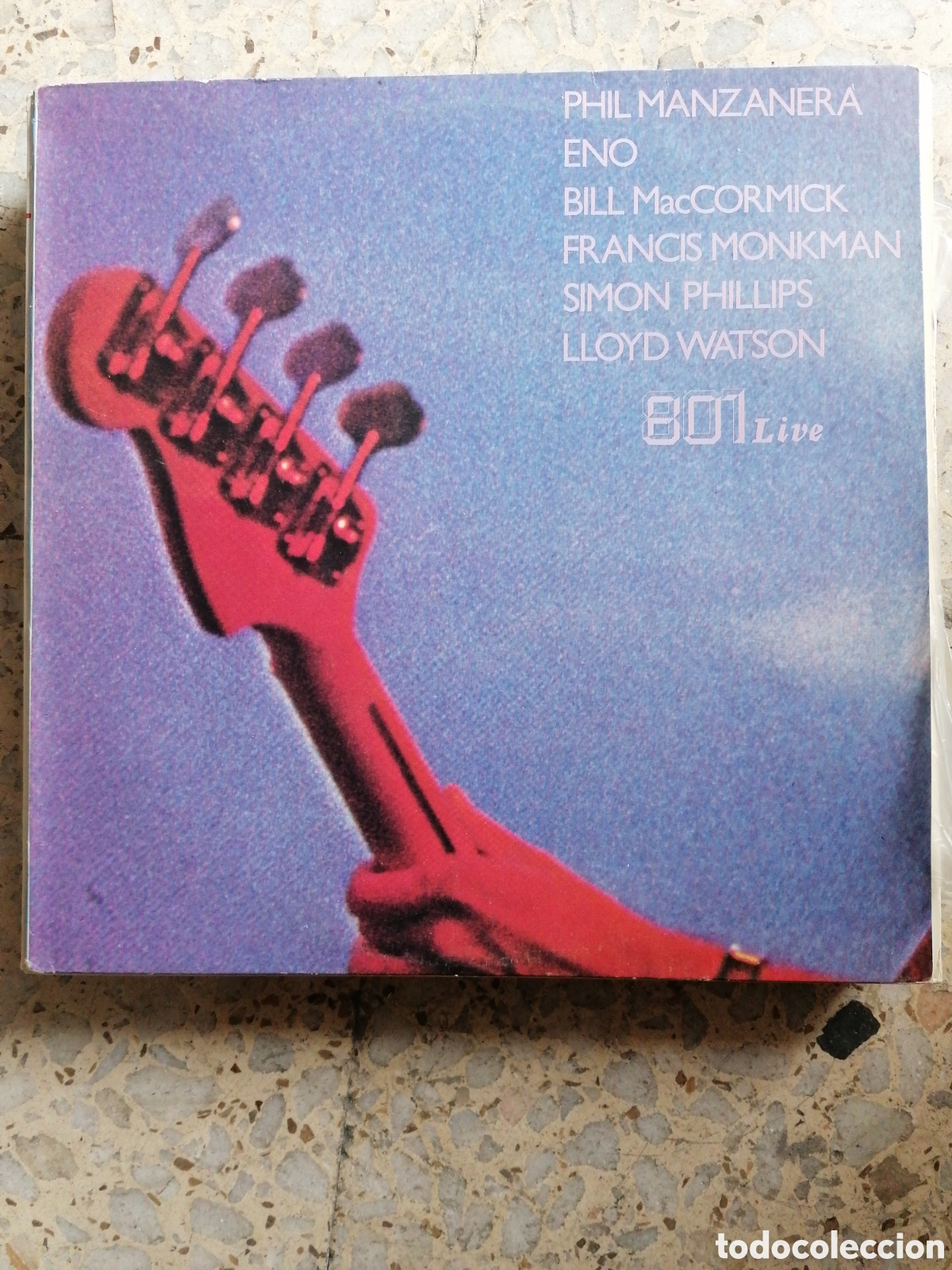 Discos de vinilo: LP MANZANERA ENOMACCORMICK MONKMAN PHILLIPS WATSON 801 LIVE 1976 ESPA&Ntilde;A