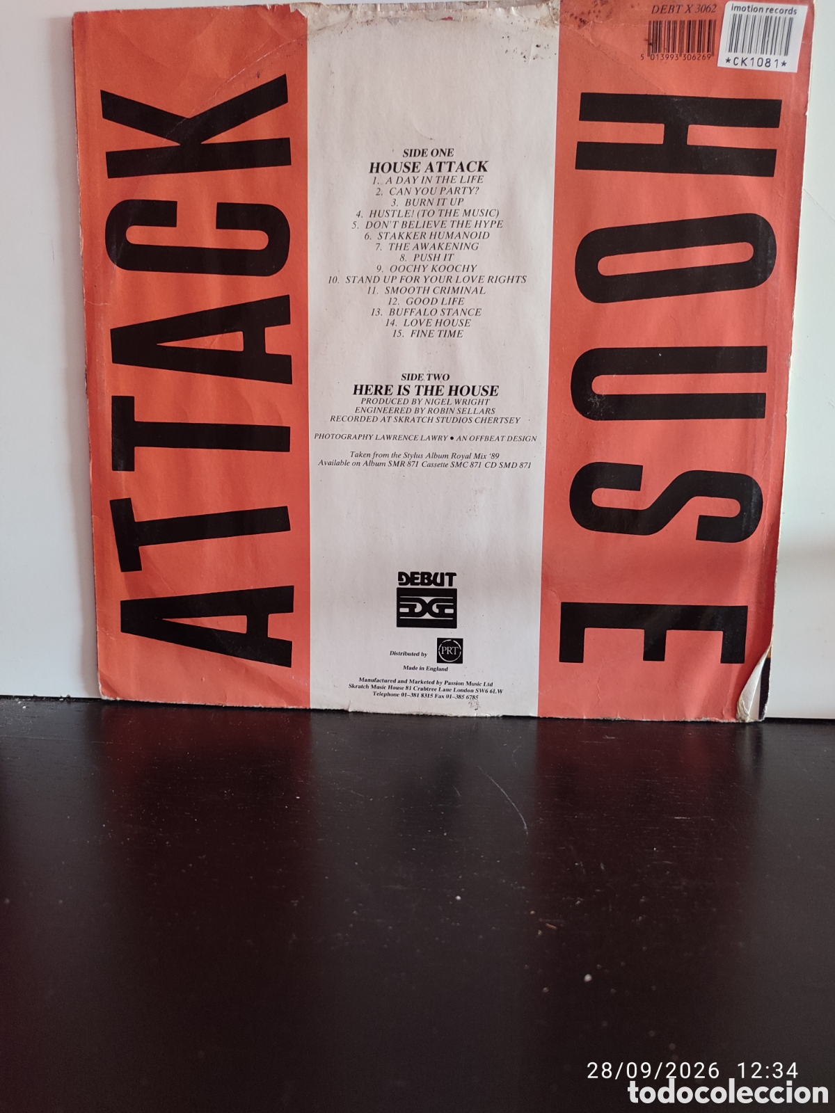 Discos de vinilo: Mirage &ndash; House Attack - Foto 2