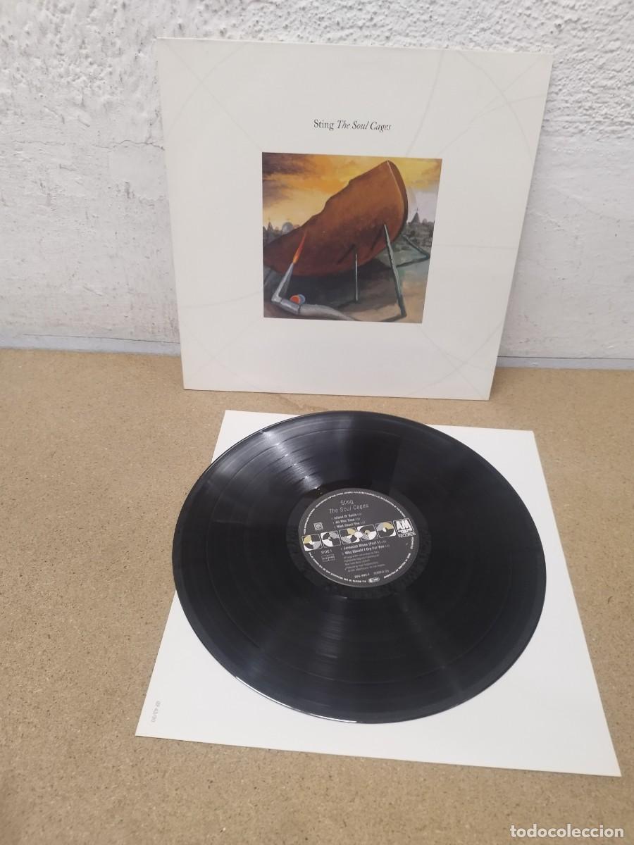 Discos de vinilo: Sting &ndash; The Soul Cages. Vinilo lp.
