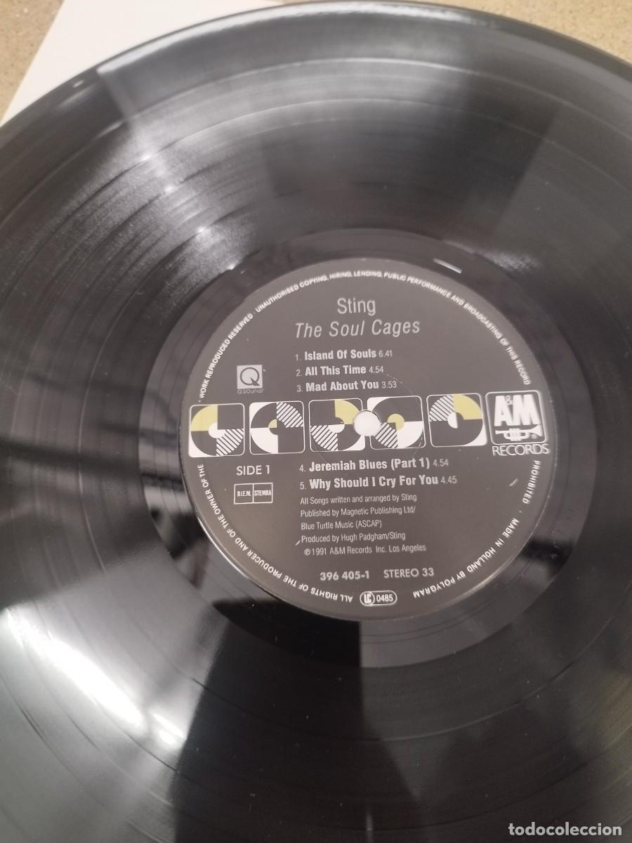 Discos de vinilo: Sting &ndash; The Soul Cages. Vinilo lp. - Foto 2