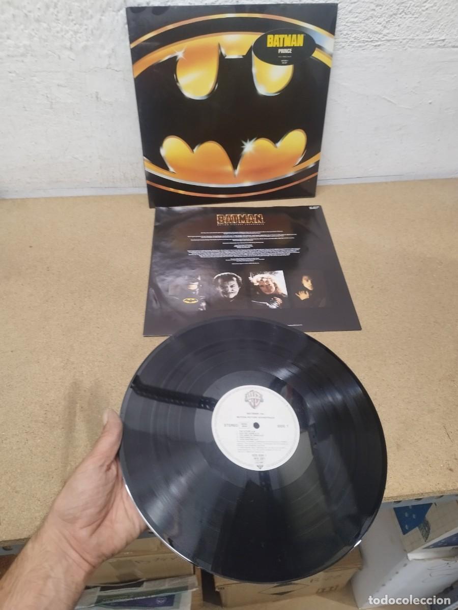 Discos de vinilo: Prince &ndash; Batman (Motion Picture Soundtrack) con Encarte. Vinilo lp. BSO. En muy buen estado.