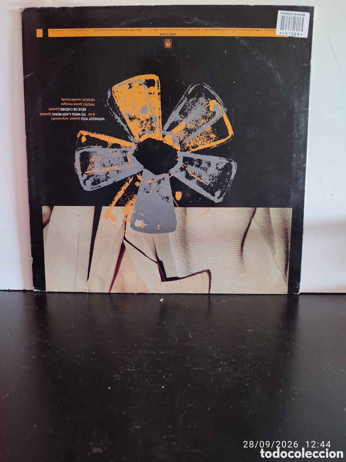 Discos de vinilo: Chaz Jankel &ndash; Without You - Foto 2