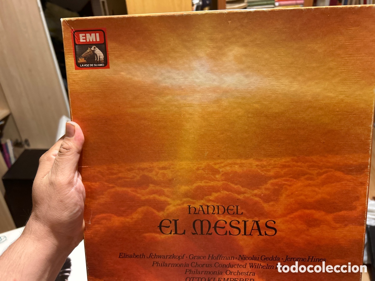 Discos de vinilo: Handel: El mesias. 3 lps - Foto 1