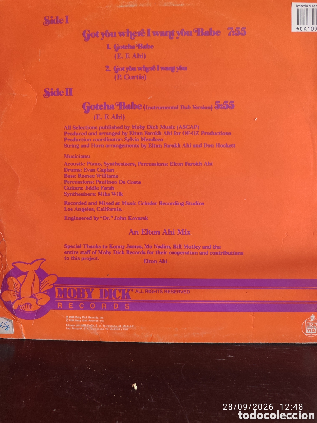 Discos de vinilo: Stereo Fun Inc. &ndash; Got You Where I Want You Babe - Foto 2