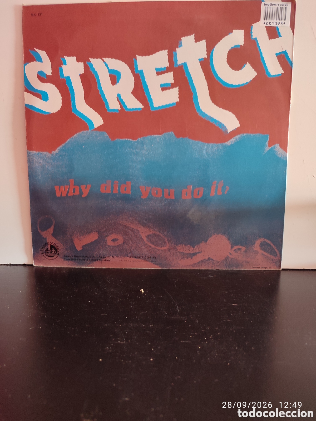 Discos de vinilo: Stretch &ndash; Why Did You Do It? - Foto 2