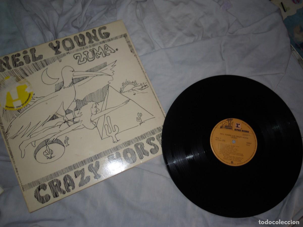 Discos de vinilo: LP NEIL YOUNG & CRAZY HORSE ZUMA 1975 REEDIC. SPAIN REPRISE, FOLK, HARD ROCK