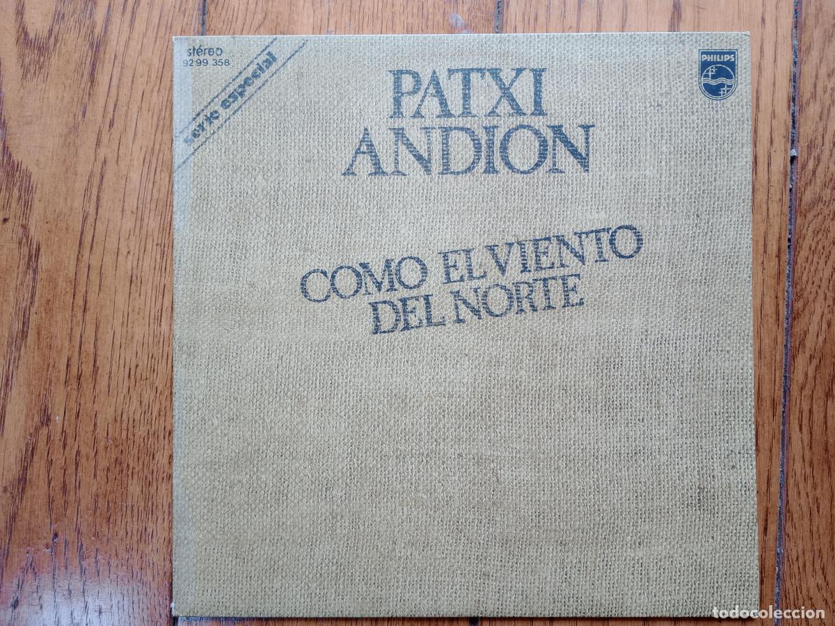 Discos de vinilo: Patxi Andion - como el viento del norte
