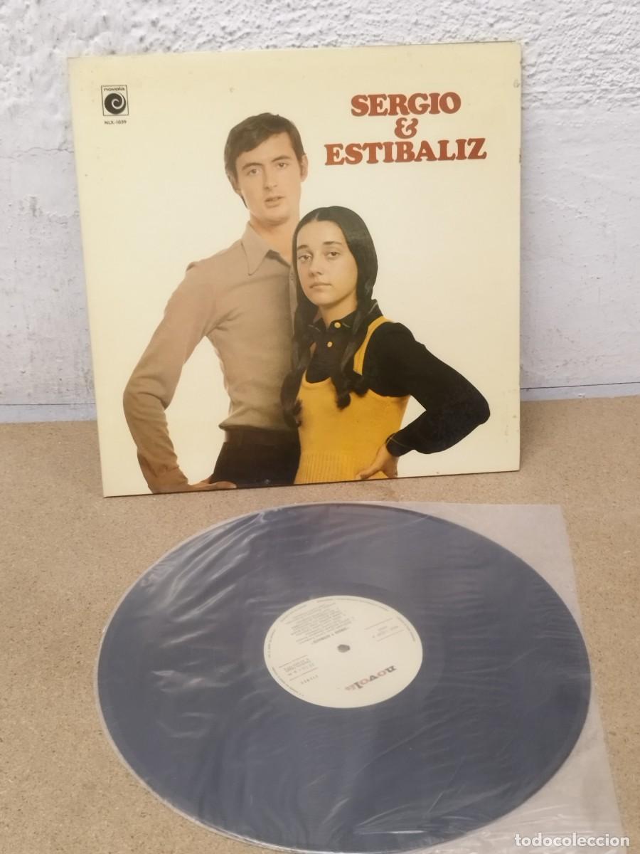 Discos de vinilo: Sergio y Est&iacute;baliz &ndash; Sergio y Est&iacute;baliz (LP Vinilo, 1973) Novola NLX-1039 Original Espa&ntilde;a. Vinilo lp