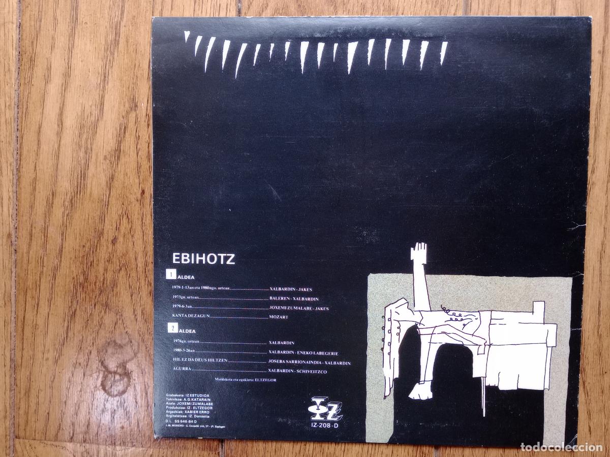 Discos de vinilo: Eltzegor Taldea - ebihotz - Foto 2