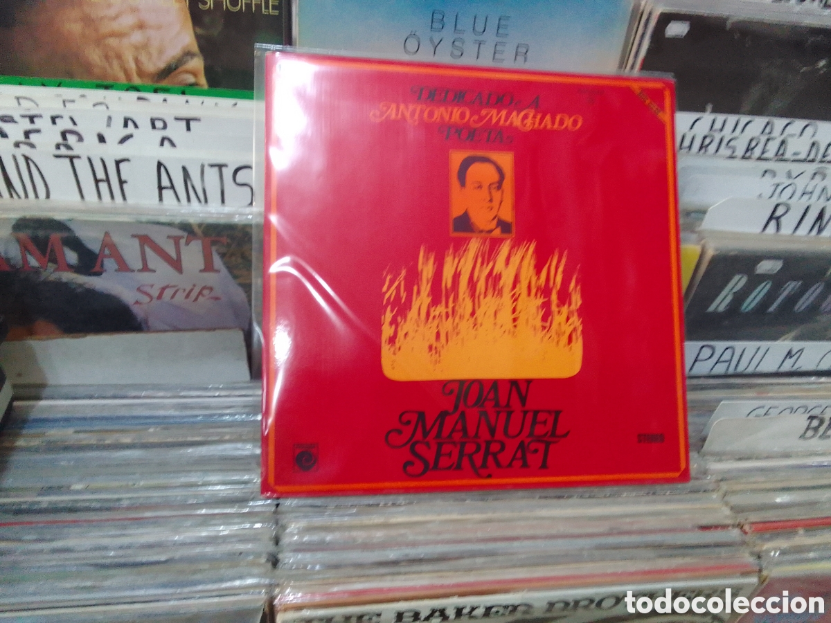 Discos de vinilo: Joan Manuel Serrat dedicado a Antonio Machado