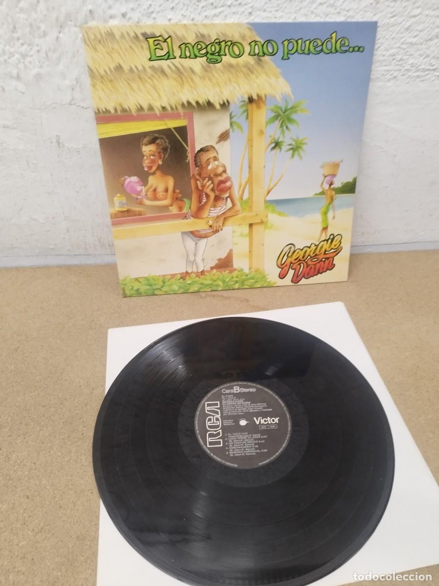 Discos de vinilo: Vinilo LP Georgie Dann - El Negro No Puede (RCA, 1987) Espa&ntilde;a.