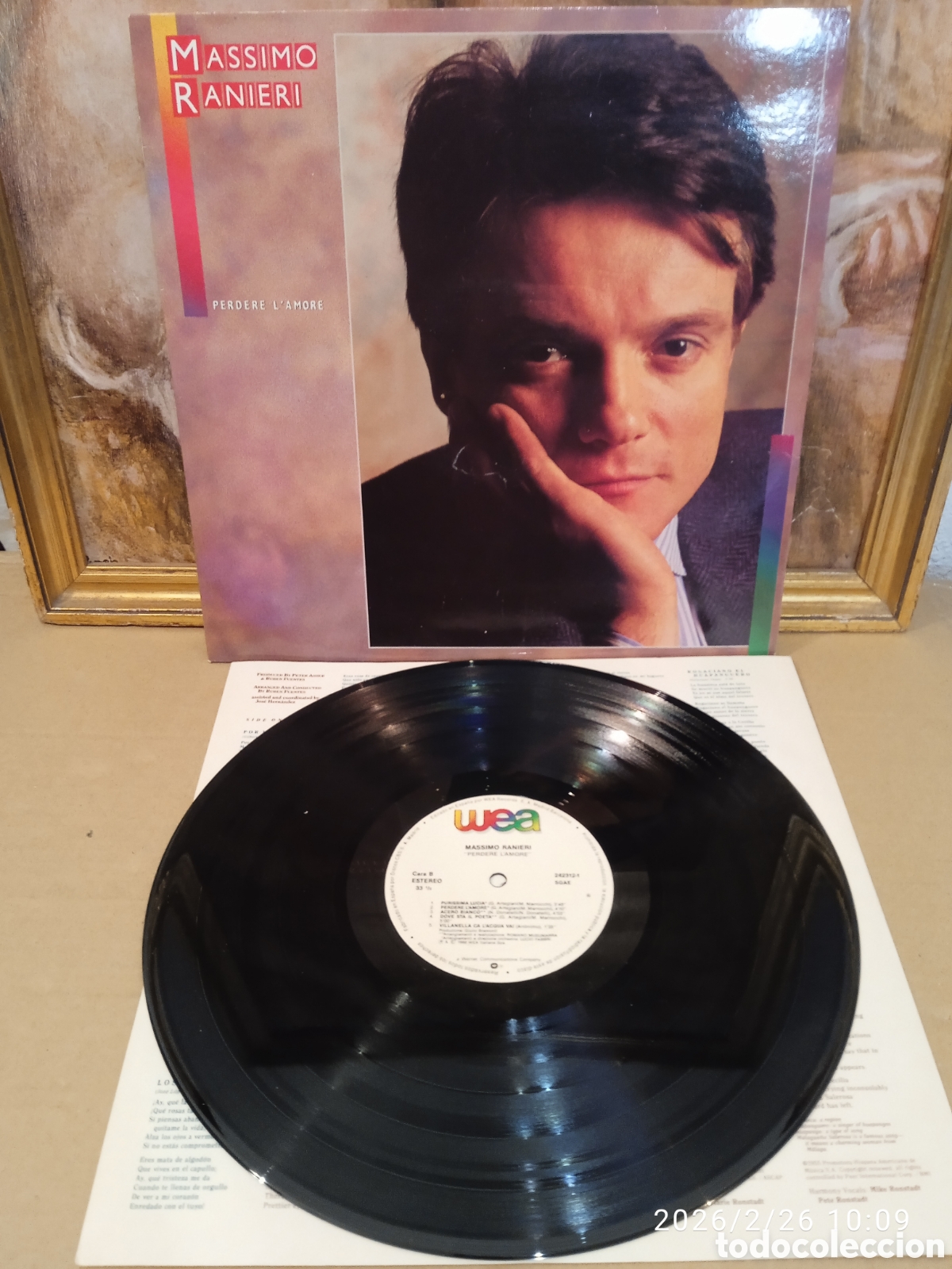 Discos de vinilo: Perdere l'amore (M&aacute;ximo Ranieri)