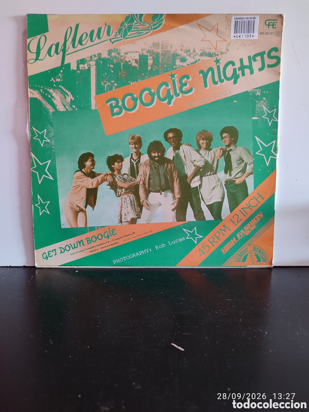 Discos de vinilo: Lafleur &ndash; Boogie Nights (Special Remix) - Foto 2